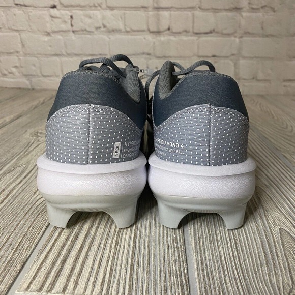 Nike Hyperdiamond 4 Pro Molded Softball Cleats Women’s 7.5 Gray DC8990-012 New - Picture 6 of 8